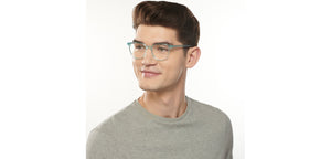 Sky Blue Round Full Rim Unisex Eyeglasses by Vincent Chase-151614