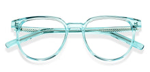 Load image into Gallery viewer, Sky Blue Round Full Rim Unisex Eyeglasses by Vincent Chase-151614