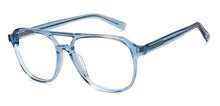 Load image into Gallery viewer, Blue Square Full Rim Unisex Eyeglasses by John Jacobs-153069