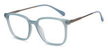 Load image into Gallery viewer, Light Blue Square Full Rim Unisex Eyeglasses by Lenskart Air-206037