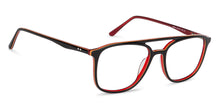 Load image into Gallery viewer, Black Rectangle Full Rim Unisex Eyeglasses by Vincent Chase Essentials-141000