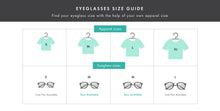 Load image into Gallery viewer, Black Rectangle Full Rim Unisex Eyeglasses by Vincent Chase Essentials-141000