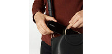 Load image into Gallery viewer, Black Rectangle Full Rim Unisex Eyeglasses by ThinOptics-134518