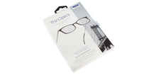 Load image into Gallery viewer, Black Rectangle Full Rim Unisex Eyeglasses by ThinOptics-134518