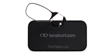 Load image into Gallery viewer, Black Rectangle Full Rim Unisex Eyeglasses by ThinOptics-136182