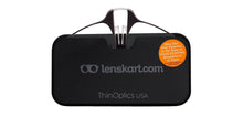 Load image into Gallery viewer, Black Rectangle Full Rim Unisex Eyeglasses by ThinOptics-136181