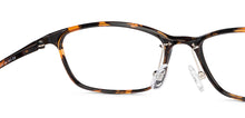 Load image into Gallery viewer, Tortoise Rectangle Full Rim Unisex Eyeglasses by Lenskart Air-151724