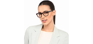 Brown Square Full Rim Unisex Eyeglasses by John Jacobs-208112