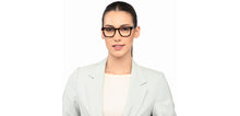 Load image into Gallery viewer, Brown Square Full Rim Unisex Eyeglasses by John Jacobs-208112