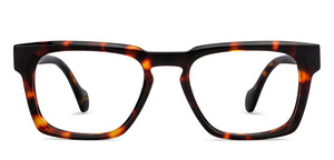 Brown Square Full Rim Unisex Eyeglasses by John Jacobs-208112