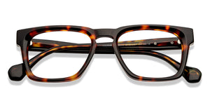 Brown Square Full Rim Unisex Eyeglasses by John Jacobs-208112