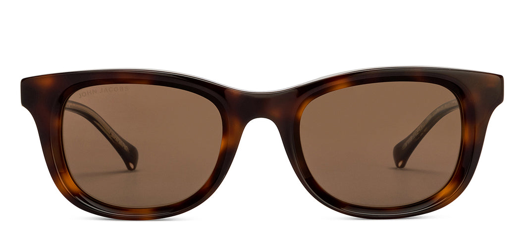 Tortoise Cat Eye Full Rim Unisex Sunglasses by John Jacobs-207052