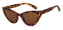 Load image into Gallery viewer, Tortoise Cat Eye Full Rim Unisex Sunglasses by Vincent Chase Polarized-152342
