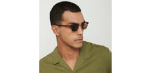 Load image into Gallery viewer, Gold Clubmaster Full Rim Unisex Sunglasses by Vincent Chase Polarized-151125