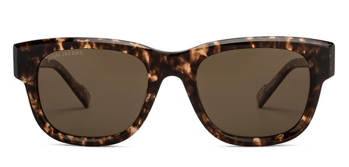 Tortoise Wayfarer Full Rim Unisex Sunglasses by John Jacobs-208179