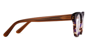 Tortoise Wayfarer Full Rim Unisex Eyeglasses by John Jacobs-152944