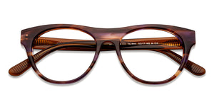 Tortoise Wayfarer Full Rim Unisex Eyeglasses by John Jacobs-152944
