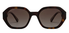 Load image into Gallery viewer, Tortoise Hexagonal Full Rim Unisex Sunglasses by John Jacobs-208155