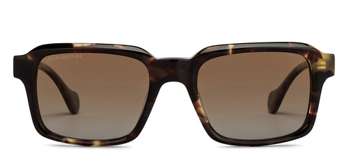 Tortoise Square Full Rim Unisex Sunglasses by John Jacobs-208141