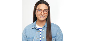 Tortoise Cat Eye Full Rim Unisex Eyeglasses by Vincent Chase-201148