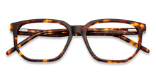 Load image into Gallery viewer, Tortoise Geometric Full Rim Unisex Eyeglasses by Vincent Chase Computer Glasses-207255