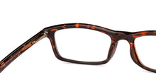 Load image into Gallery viewer, Tortoise Rectangle Full Rim Unisex Eyeglasses by Lenskart READERS-152625