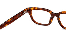 Load image into Gallery viewer, Tortoise Rectangle Full Rim Unisex Eyeglasses by Vincent Chase Computer Glasses-207233