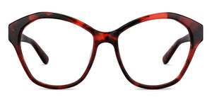 Tortoise Round Full Rim Unisex Eyeglasses by John Jacobs-152954