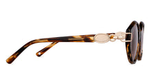 Load image into Gallery viewer, Tortoise Round Full Rim Unisex Sunglasses by John Jacobs-152725