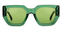 Load image into Gallery viewer, Green Wayfarer Full Rim Unisex Sunglasses by Vincent Chase Polarized-201186
