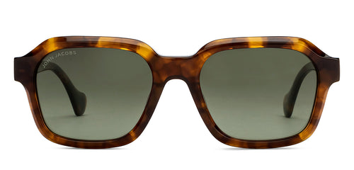 Tortoise Square Full Rim Unisex Sunglasses by John Jacobs-208153
