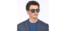 Load image into Gallery viewer, Tortoise Rectangle Full Rim Unisex Sunglasses by John Jacobs-208092