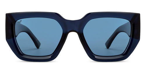 Blue Wayfarer Full Rim Unisex Sunglasses by Vincent Chase Polarized-201184