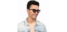 Load image into Gallery viewer, Tortoise Square Full Rim Unisex Sunglasses by John Jacobs-208160