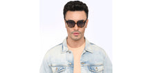 Load image into Gallery viewer, Tortoise Square Full Rim Unisex Sunglasses by John Jacobs-208160