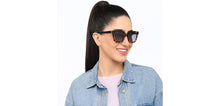 Load image into Gallery viewer, Tortoise Square Full Rim Unisex Sunglasses by John Jacobs-208160
