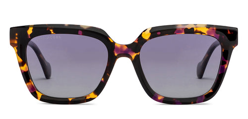 Tortoise Square Full Rim Unisex Sunglasses by John Jacobs-208160