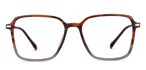 Tortoise Square Full Rim Unisex Eyeglasses by Lenskart Air-151664