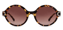 Load image into Gallery viewer, Tortoise Round Full Rim Unisex Sunglasses by John Jacobs-152720