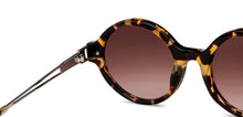 Load image into Gallery viewer, Tortoise Round Full Rim Unisex Sunglasses by John Jacobs-152720