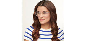 Transparent Cat Eye Full Rim Women Eyeglasses by Vincent Chase VC-204114
