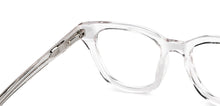 Load image into Gallery viewer, Transparent Cat Eye Full Rim Women Eyeglasses by Vincent Chase VC-204114