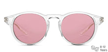 Load image into Gallery viewer, Transparent Round Full Rim Kid Sunglasses by Hooper-152564