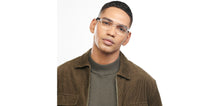 Load image into Gallery viewer, Transparent Rectangle Full Rim Unisex Eyeglasses by Vincent Chase Online-205235