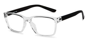 Transparent Rectangle Full Rim Unisex Eyeglasses by Vincent Chase Online-205235