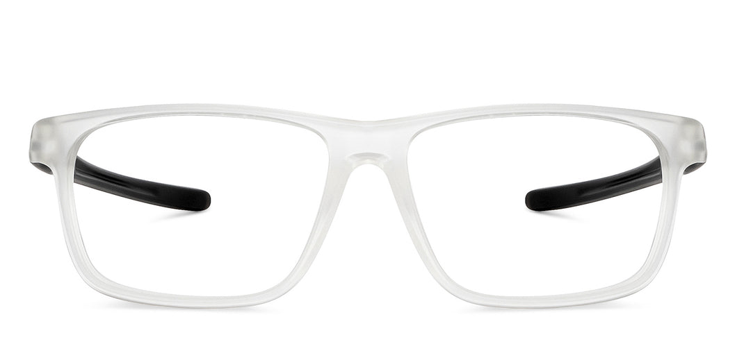 Transparent Rectangle Full Rim Unisex Eyeglasses by Lenskart Air-201058