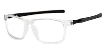 Load image into Gallery viewer, Transparent Rectangle Full Rim Unisex Eyeglasses by Lenskart Air-201058