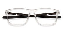 Load image into Gallery viewer, Transparent Rectangle Full Rim Unisex Eyeglasses by Lenskart Air-201058