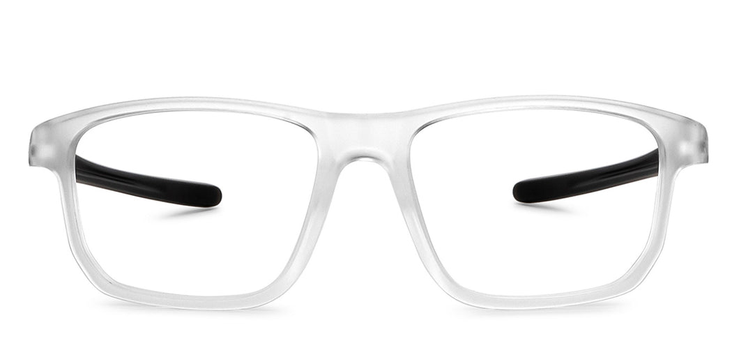 Transparent Wayfarer Full Rim Unisex Eyeglasses by Lenskart Air-201042