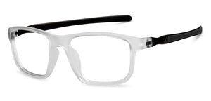 Transparent Wayfarer Full Rim Unisex Eyeglasses by Lenskart Air-201042